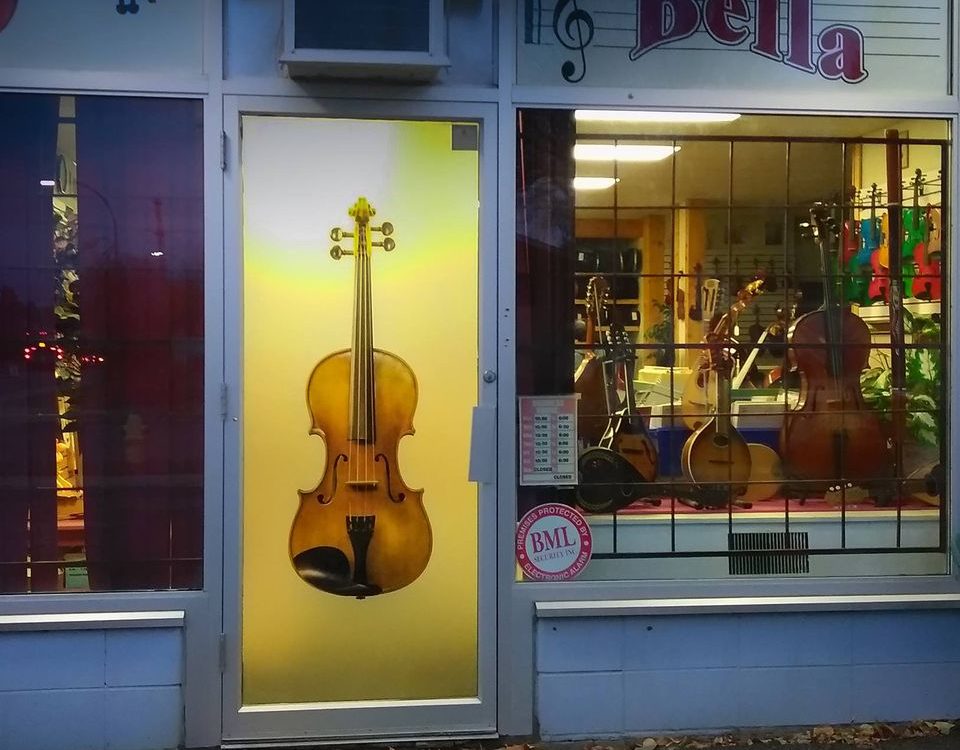 Bella Music Permat Window Film and Expressions