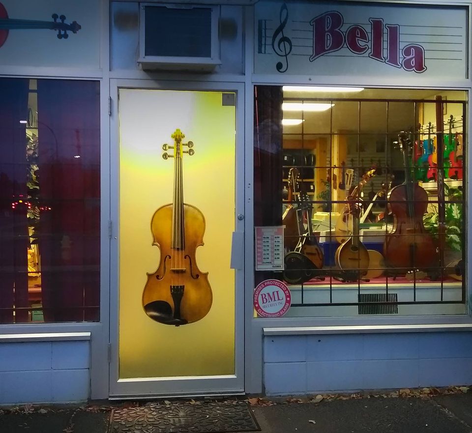 Bella Music Permat Window Film and Expressions